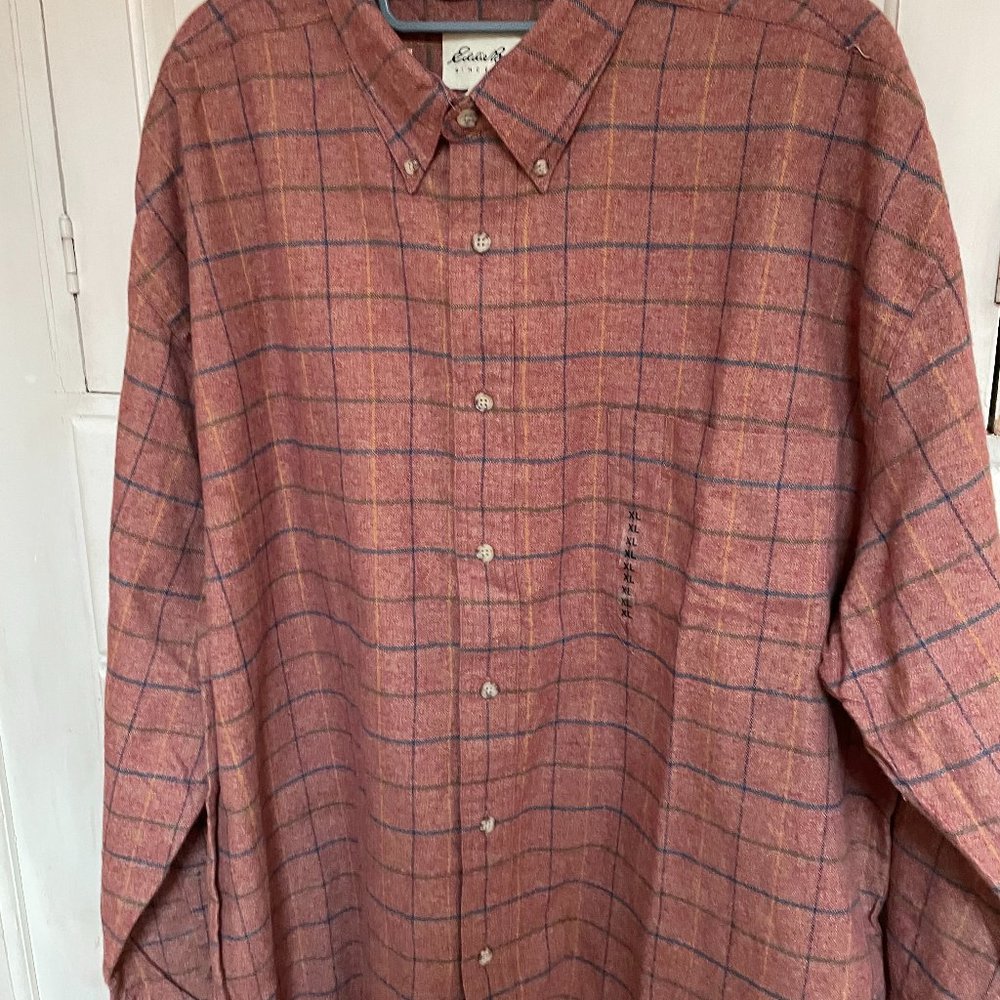 Men's Eddie Bauer flannel shirt - Picture 1 of 1